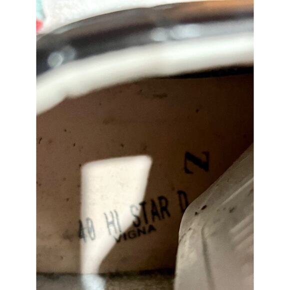 Golden Goose Deluxe Brand w/Alligator Skin Mid Top Sneakers Black & White EU 40 - Picture 5 of 6